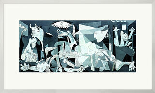 Bild "Guernica" (1937), gerahmt