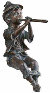 Gartenskulptur / Wasserspeier "Antonio", Bronze