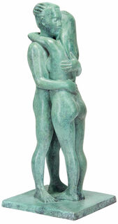 Skulptur "Liebespaar", Bronze von Sorina von Keyserling