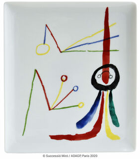 Ablageschale - von Bernardaud von Joan Miró