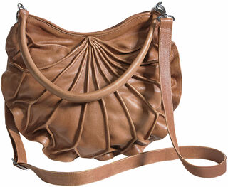 Handtasche "Lotus", braune Version