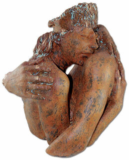 Skulptur "Wertschätzung", Kunstguss Steinoptik von Angeles Anglada