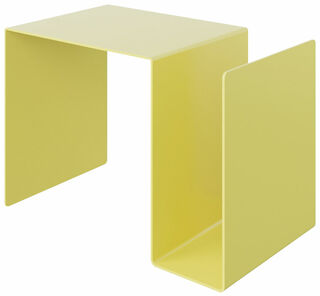 Multifunktionaler Beistelltisch "HUK", gelbe Version