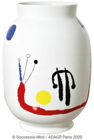 Porzellanvase "Toscan" - von Bernardaud von Joan Miró