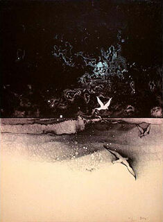 Bild "Ein Seestück" (1975), ungerahmt von Bruno Bruni