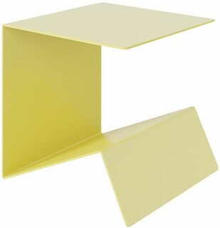 Multifunktionaler Beistelltisch "BUK", gelbe Version