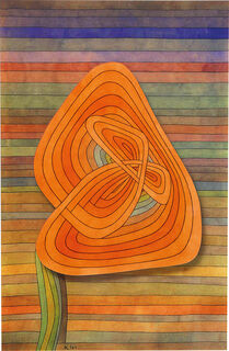 Bild "Lonely Flower" (1934), Dimension 2 von Paul Klee