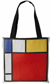 Tasche "Kompositionen Rot, Blau und Gelb" von Piet Mondrian