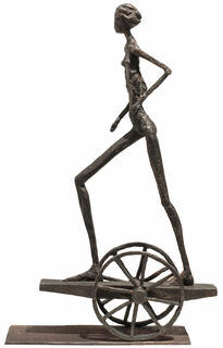 Skulptur "Eile" (2018), Bronze