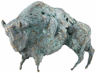 Skulptur "Bison", Bronze