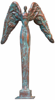 Skulptur "Engel", Bronze