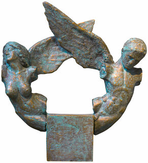 Skulptur "Ein Paar", Bronze