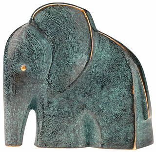 Skulptur "Elefant", Bronze von Raimund Schmelter