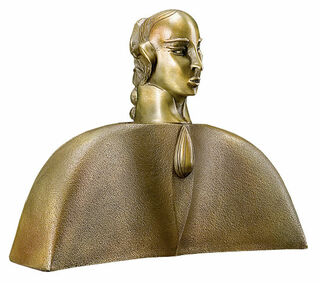 Skulptur "Mozart", Bronze