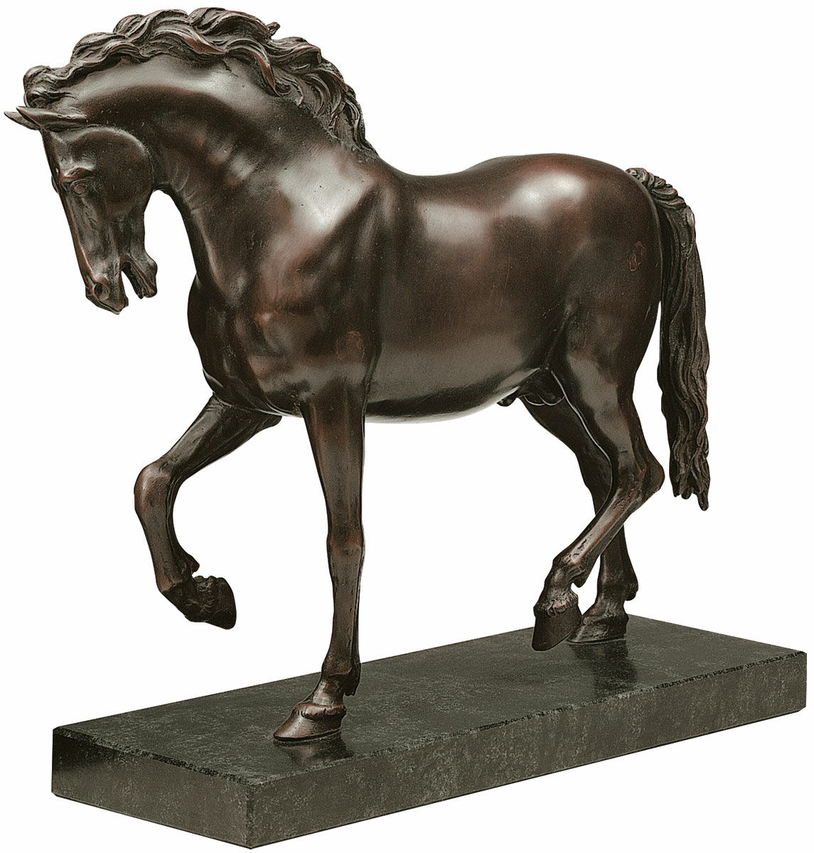 Skulptur "Das Pferd der Medici" (1594), Version in Bronze von Giovanni da Bologna