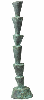 Skulptur "Figürchen groß", Bronze