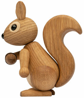 Holzfigur "Eichhörnchen Hazel" - Design Chresten Sommer von Spring Copenhagen