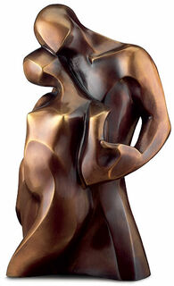 Skulptur "Pas de Deux - der Weg zu zweit", Bronze von Bernard Kapfer