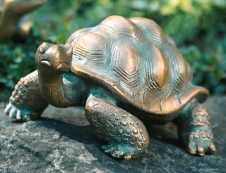 Gartenskulptur "Schildkröte", Bronze