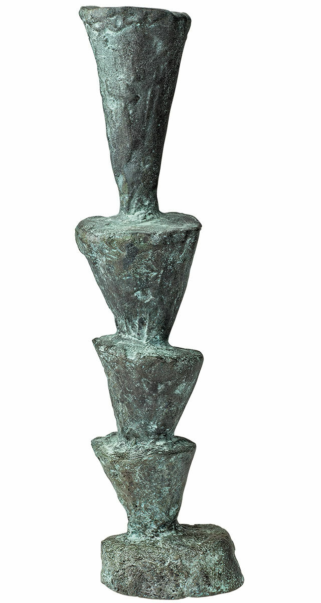 Skulptur "Figürchen klein", Bronze von Karl Manfred Rennertz