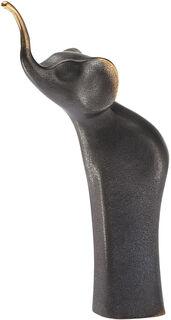 Tierplastik "Elefant", Bronze von Kerstin Stark