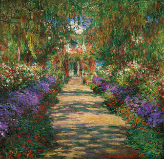 Bild "Garten in Giverny" (1902)