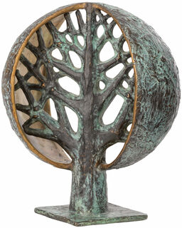 Skulptur "Lebensbaum" (1979), Bronze