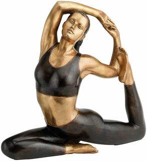 Skulptur "Achtsamkeit" (2021), Bronze