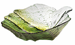 Glasschale "Ahornblatt" (klein, Ø 14,5 cm) von Mats Jonasson